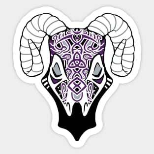 Horned serpent Sticker